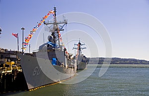 Navy Destroyer Battle Ships