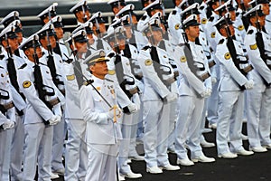 Navy guard-of-honor contingent