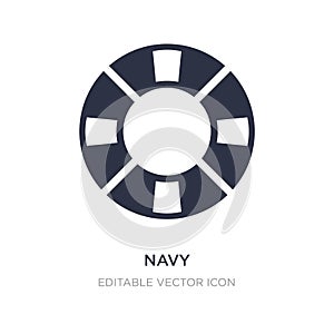 navy icon on white background. Simple element illustration from Tools and utensils concept