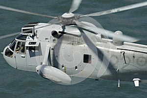 Navy rescue chopper