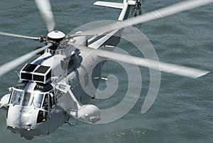 Navy rescue chopper