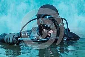 Navy SEAL frogman