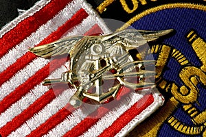 Navy SEALs Insignia TRIDENT photo