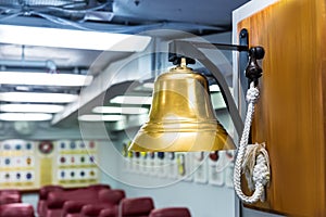 Navy ship bell.