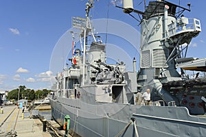 Navy ship destroyer USS Cassin Young