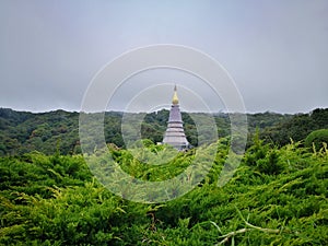 Nawamayteedon Temple,Doi Inthanon National Park, Chiang Mai