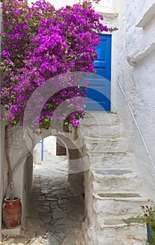 Naxos island in Greece