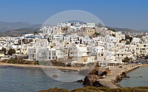 Naxos island in Greece