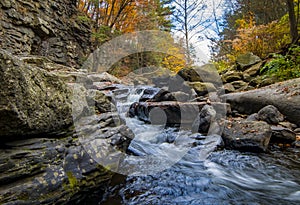 Nay Aug Gorge in Autumn