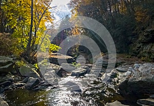 Nay Aug Gorge in Autumn