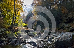 Nay Aug Gorge in Autumn