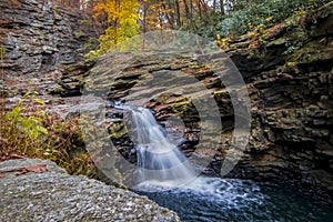 Nay Aug Gorge in Autumn