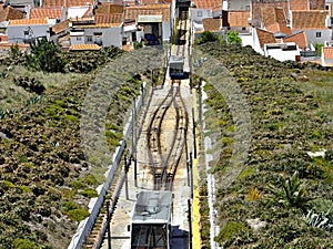 Nazare - Elevator to Sitio, centro - Portugal photo