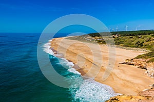 Nazare North Beach - Forte De Sao Miguel, Portugal