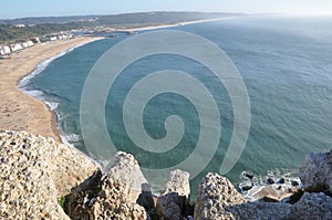 Nazare on the silver coast Portugal