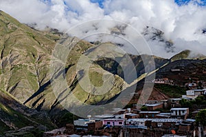 Nazareno in Salta, Northwestern of argentina, andean town