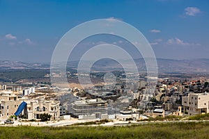 Nazareth, Israel, view from a hill