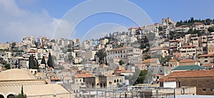 Nazareth from the Roof of Centre Marie