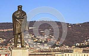 Nazario Sauro Monument at Trieste, Italy