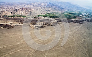 Nazca Lines, Aerial View, Peru