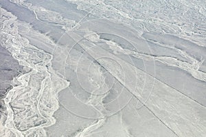 Nazca lines from the aircraft