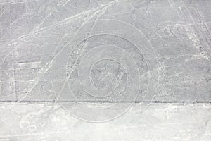 Nazca lines from the aircraft