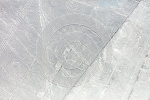 Nazca lines from the aircraft