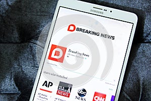 Nbc breaking news app logo