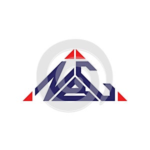 NBC letter logo creative design with vector graphic, NBC