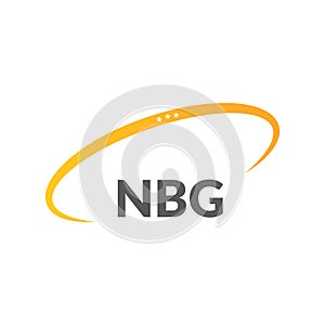 NBG letter logo design on white background. Creative modern NBG letter logo design. Vector design