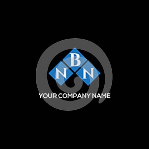 NBN letter logo design on BLACK background. NBN creative initials letter logo concept. NBN letter design