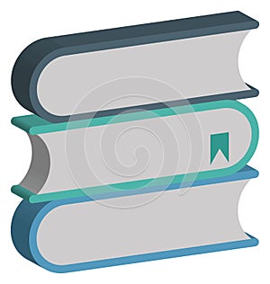 Books Isolated Vector Icon Editable