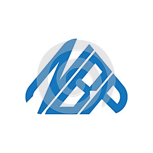 NBP letter logo creative design with vector graphic, NBP