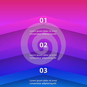 Presentation template flat design illustration for web design marketing advertising photo