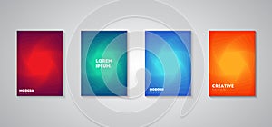 Presentation template flat design illustration for web design marketing advertising photo