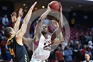 2014 NCAA Basketball - Towson @ Temple Game action