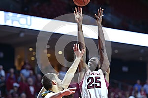 2014 NCAA Basketball - Towson @ Temple Game action