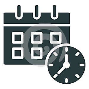 Calendar Isolated Vector Icon which can easily modify