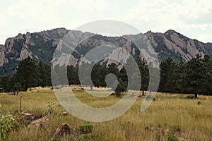 NCAR trails on a warm, Summer day