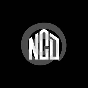 NCD letter logo design on BLACK background. NCD creative initials letter logo concept. NCD letter design.NCD letter logo design on