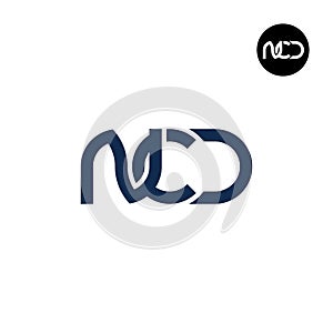 NCD Logo Letter Monogram Design