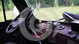 control panel on car design summer transport