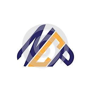 NCP letter logo creative design with vector graphic, NCP photo
