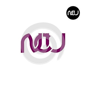 NCU Logo Letter Monogram Design