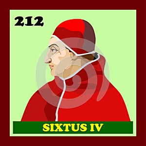 212nd Catholic Church Pope Sixtus IV