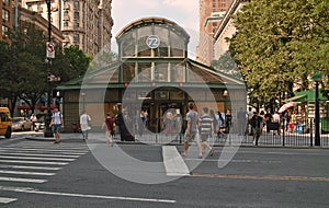72nd Street Broadway Subway Station, New York City.