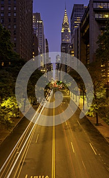 42nd street Manhattan at dawn photo