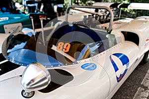 Sportscar cockpit at Vernasca Silver Flag 2022