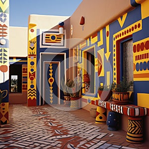 Ndebele House Painting Patterns