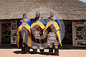 Ndebele women